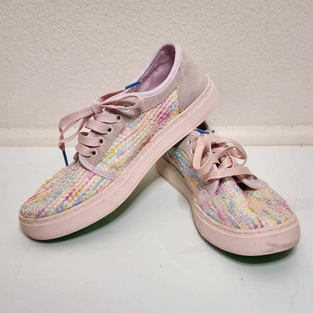 Satorisan Heisei Raffia Handmade Woven Tweed Sneakers 38 - Picture 11 of 11